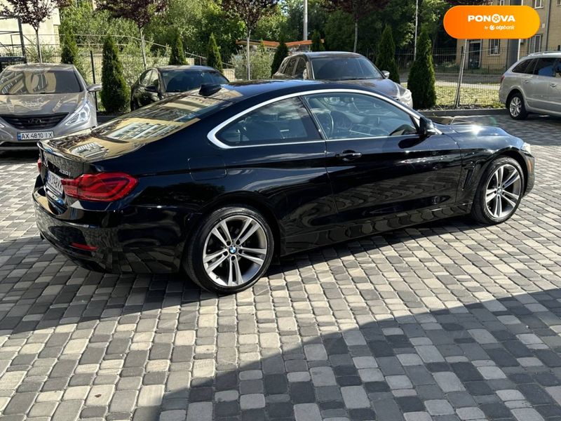 BMW 4 Series, 2017, Бензин, 2 л., 139 тыс. км, Купе, Чорный, Харьков 46956 фото