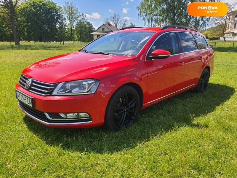 Volkswagen Passat, 2014, Дизель, 2 л., 326 тыс. км, Универсал, Красный, Коломыя Cars-Pr-69020 фото