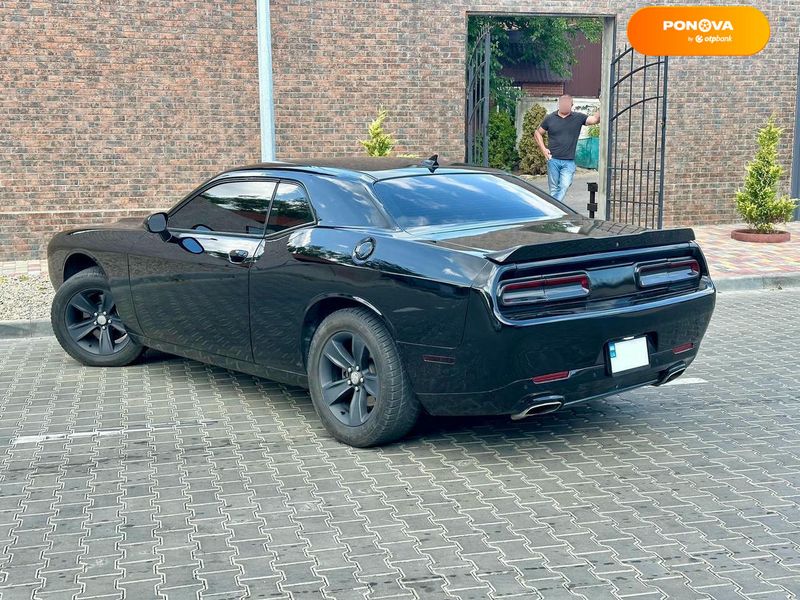 Dodge Challenger, 2015, Бензин, 3.6 л., 190 тис. км, Купе, Чорний, Одеса 110752 фото