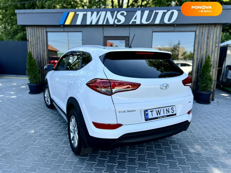 Hyundai Tucson, 2017, Бензин, 2 л., 96 тис. км, Позашляховик / Кросовер, Білий, Одеса 49508 фото