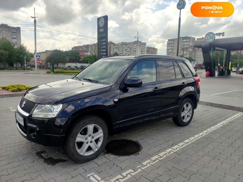 Suzuki Grand Vitara, 2008, Газ пропан-бутан / Бензин, 2 л., 205 тис. км, Позашляховик / Кросовер, Чорний, Хмельницький Cars-Pr-60743 фото