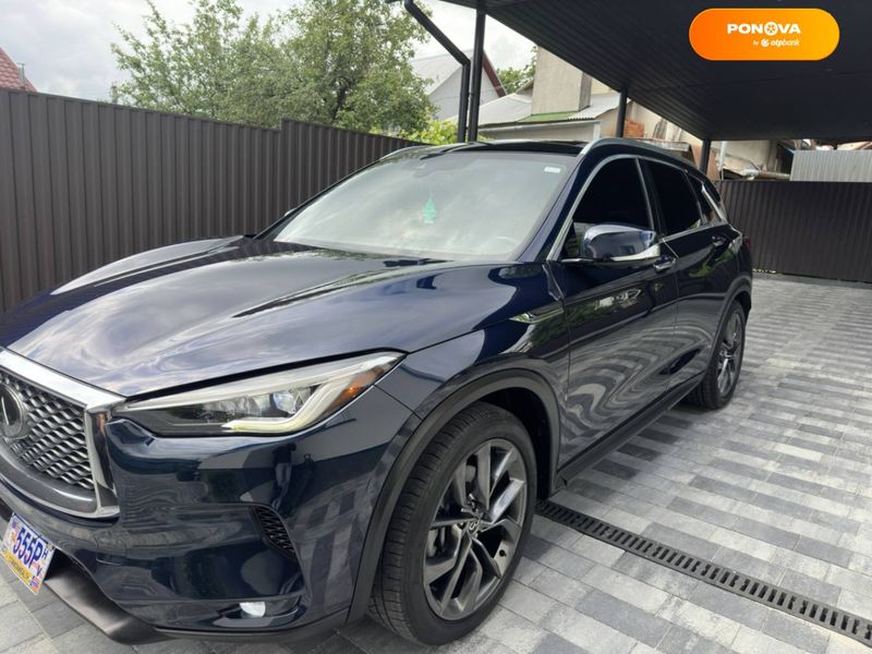 Infiniti QX50, 2018, Бензин, 2 л., 167 тис. км, Позашляховик / Кросовер, Синій, Трускавець Cars-Pr-59423 фото