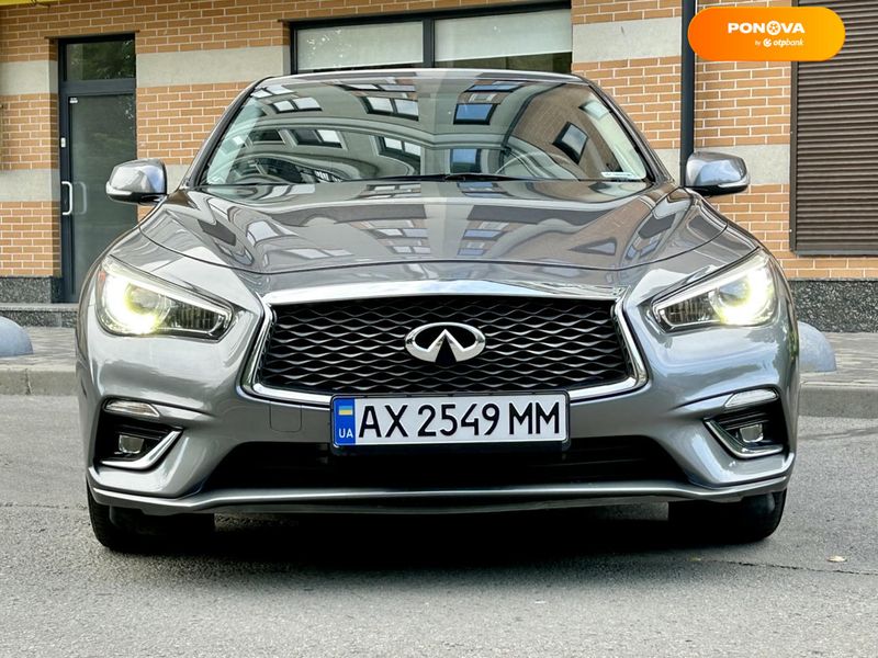 Infiniti Q50, 2017, Бензин, 3 л., 92 тис. км, Седан, Сірий, Харків Cars-Pr-67198 фото