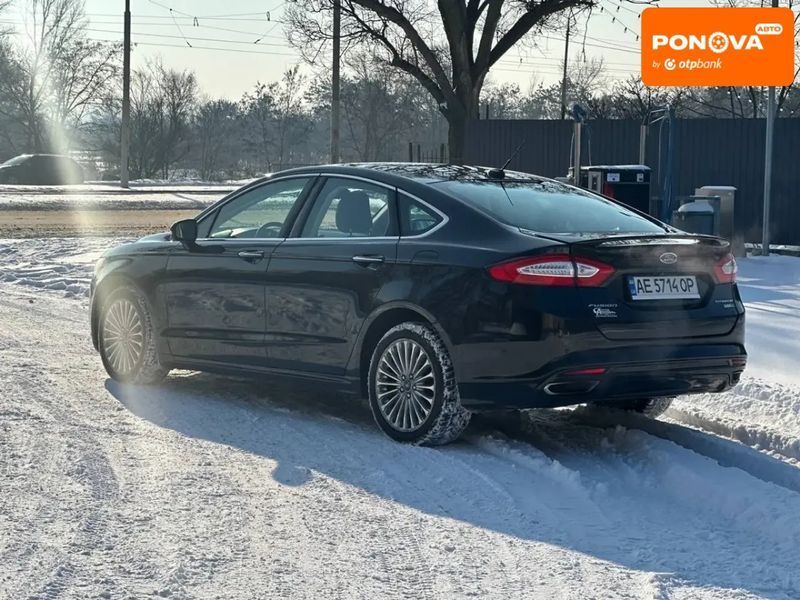 Ford Fusion, 2014 р., Бензин, 130 тис. км, Седан, Чорний, Дніпро (Дніпропетровськ) AT-10407160 фото