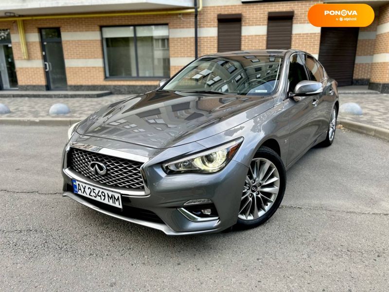 Infiniti Q50, 2017, Бензин, 3 л., 92 тыс. км, Седан, Серый, Харьков Cars-Pr-67198 фото