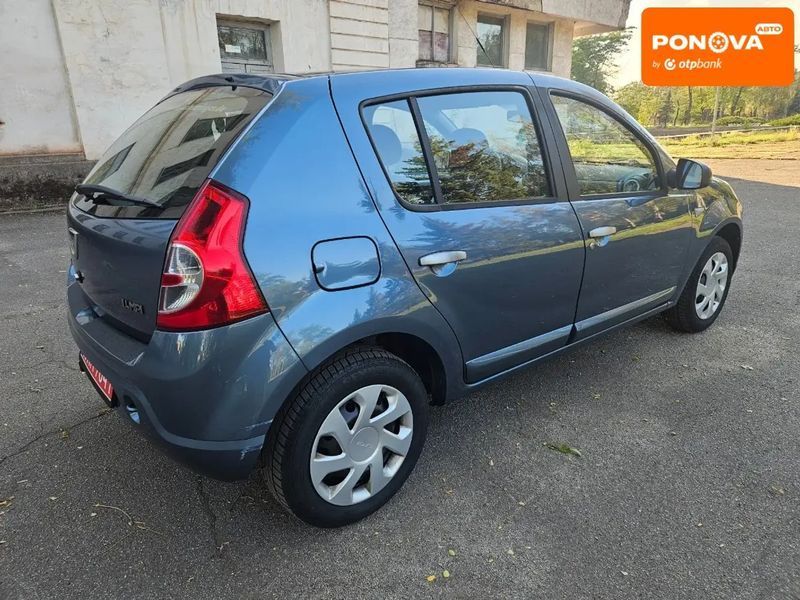 Dacia Sandero, 2010 р., Бензин, 91 тис. км, Хетчбек, Синій, Кривий Ріг AT-10402808 фото