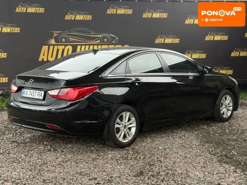Hyundai Sonata, 2013 р., Бензин, 222 тис. км, Седан, Чорний, Софіївська Борщагівка AT-10421843 фото