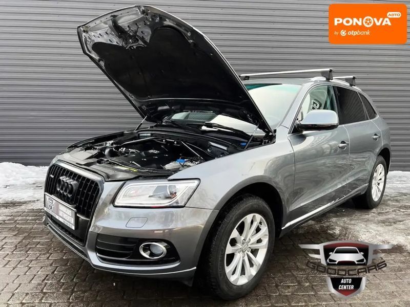 Audi Q5, 2016 р., Бензин, 220 тис. км, Позашляховик / Кросовер, Сірий, Кам'янське (Дніпродзержинськ) AT-10411479 фото