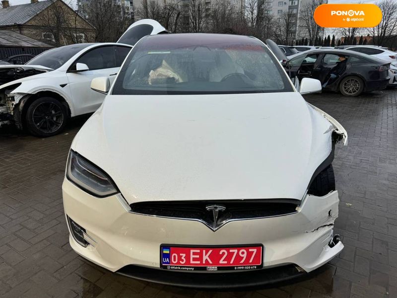 Tesla Model X, 2018, Електро, 190 тыс. км, Внедорожник / Кроссовер, Белый, Луцк 22956 фото