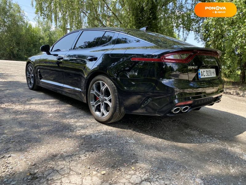 Kia Stinger, 2018, Дизель, 2.2 л., 116 тыс. км, Фастбек, Чорный, Луцк Cars-Pr-64010 фото