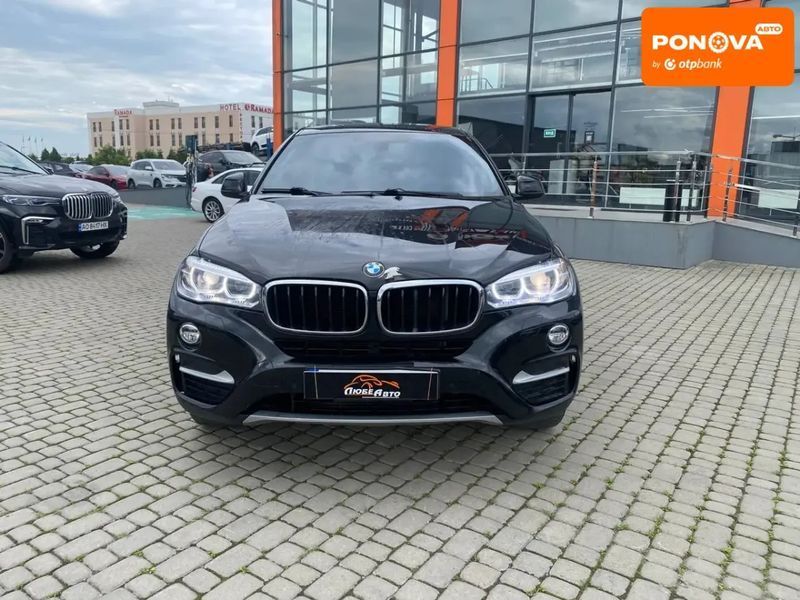 BMW X6, 2016 р., Бензин, 179 тис. км, Позашляховик / Кросовер, Чорний, Львів AT-10400914 фото