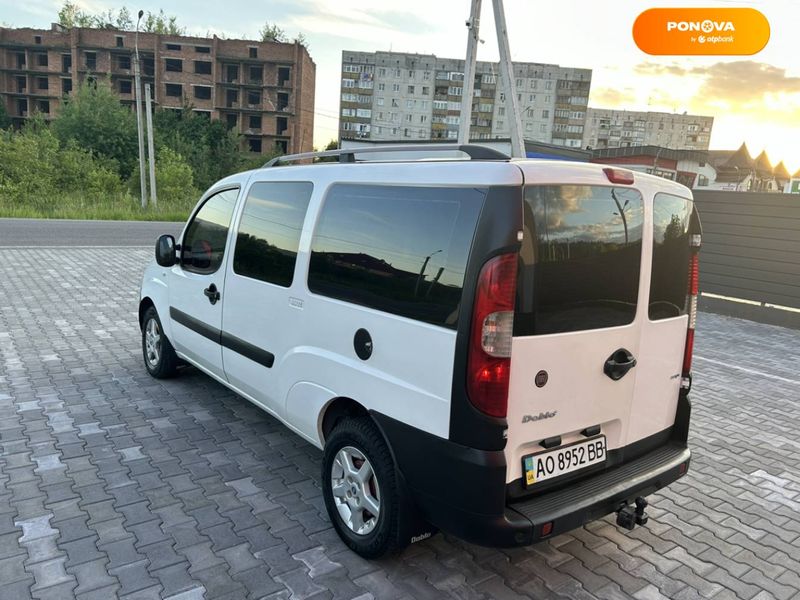 Fiat Doblo, 2008, Дизель, 1.9 л., 265 тыс. км, Минивен, Белый, Тячев Cars-Pr-59077 фото