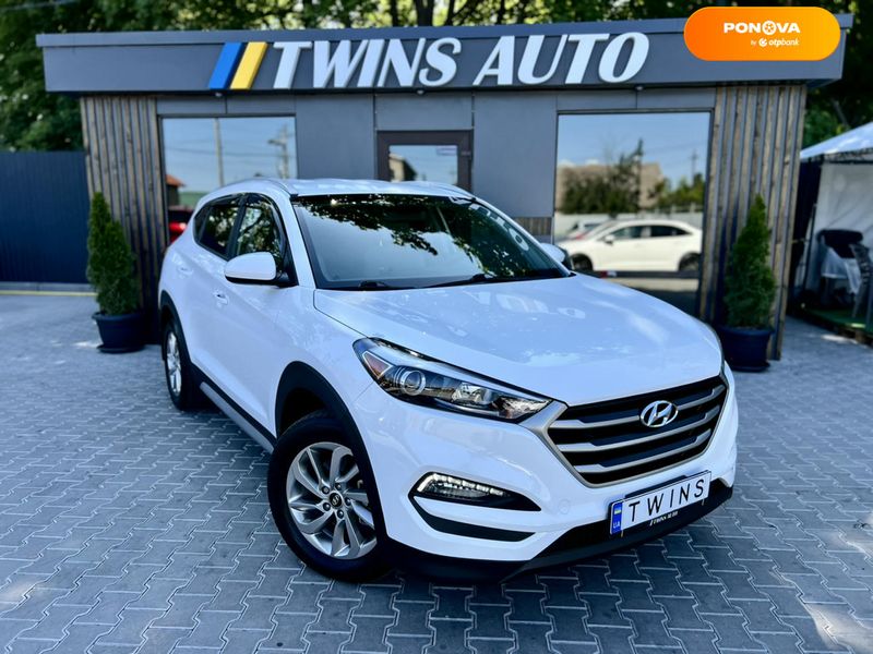 Hyundai Tucson, 2017, Бензин, 2 л., 96 тис. км, Позашляховик / Кросовер, Білий, Одеса 49508 фото