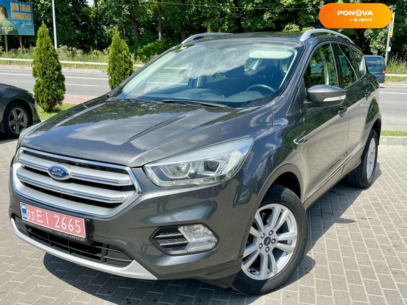 Ford Kuga, 2018, Дизель, 2 л., 167 тыс. км, Внедорожник / Кроссовер, Серый, Тернополь Cars-Pr-68361 фото