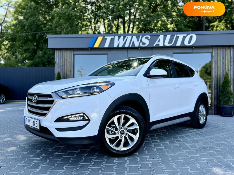 Hyundai Tucson, 2017, Бензин, 2 л., 96 тис. км, Позашляховик / Кросовер, Білий, Одеса 49508 фото