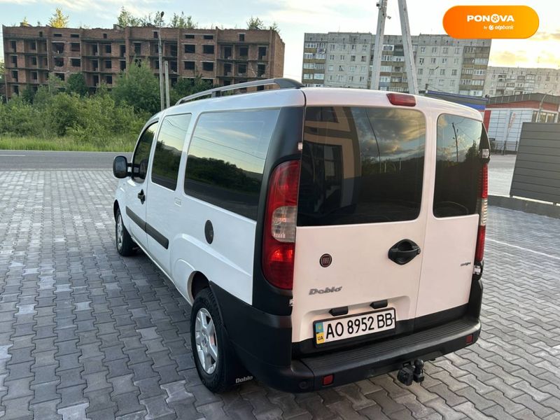 Fiat Doblo, 2008, Дизель, 1.9 л., 265 тыс. км, Минивен, Белый, Тячев Cars-Pr-59077 фото