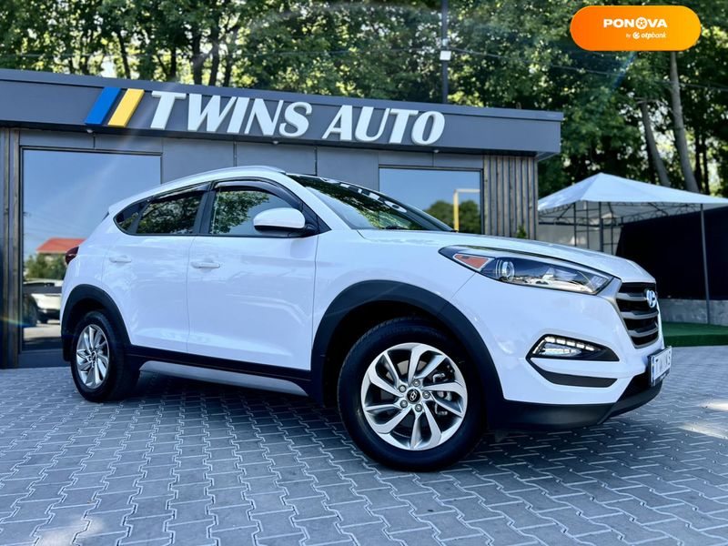 Hyundai Tucson, 2017, Бензин, 2 л., 96 тис. км, Позашляховик / Кросовер, Білий, Одеса 49508 фото