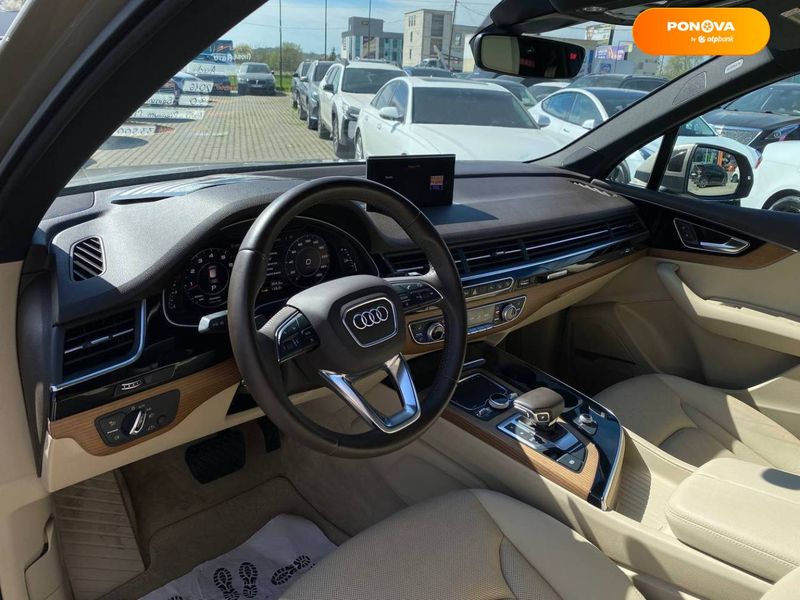 Audi Q7, 2016, Бензин, 3 л., 137 тис. км, Позашляховик / Кросовер, Сірий, Львів 42574 фото
