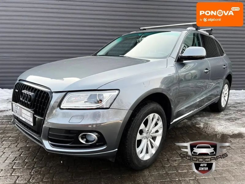 Audi Q5, 2016 р., Бензин, 220 тис. км, Позашляховик / Кросовер, Сірий, Кам'янське (Дніпродзержинськ) AT-10411479 фото