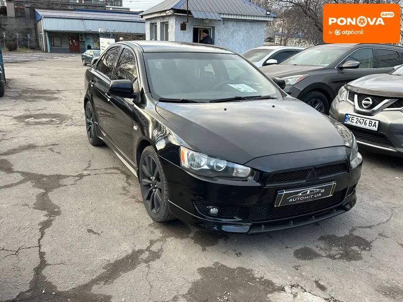 Mitsubishi Lancer, 2008 г., Бензин, 116 тыс. км, Седан, Чорный, Каменское (Днепродзержинск) AT-10411423 фото