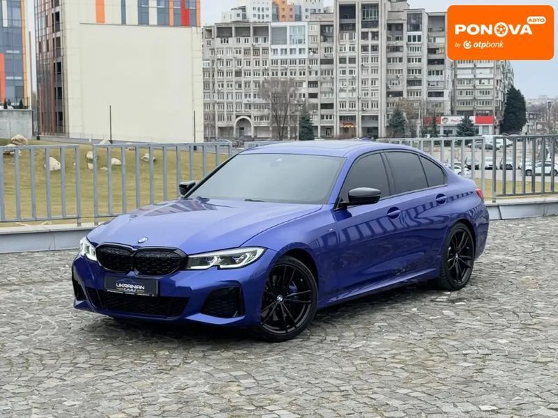 BMW 3 Series, 2020 р., Бензин, 53 тис. км, Седан, Синій, Дніпро (Дніпропетровськ) AT-10416114 фото
