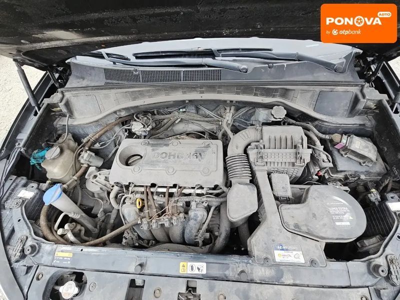 Hyundai Santa FE, 2013 р., Газ пропан-бутан / Бензин, 157 тис. км, Позашляховик / Кросовер, Чорний, Кам'янське (Дніпродзержинськ) AT-10405616 фото