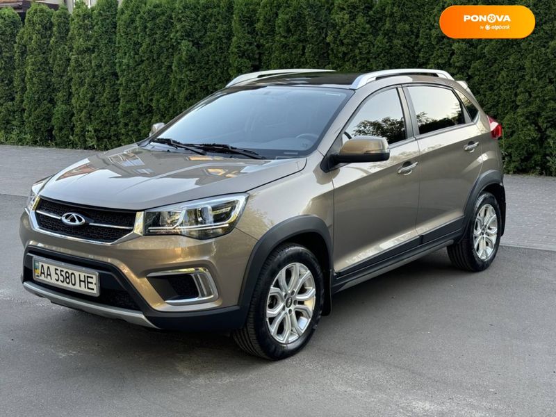 Chery Tiggo 2, 2019, Бензин, 1.5 л., 74 тис. км, Позашляховик / Кросовер, Коричневий, Київ Cars-Pr-66326 фото