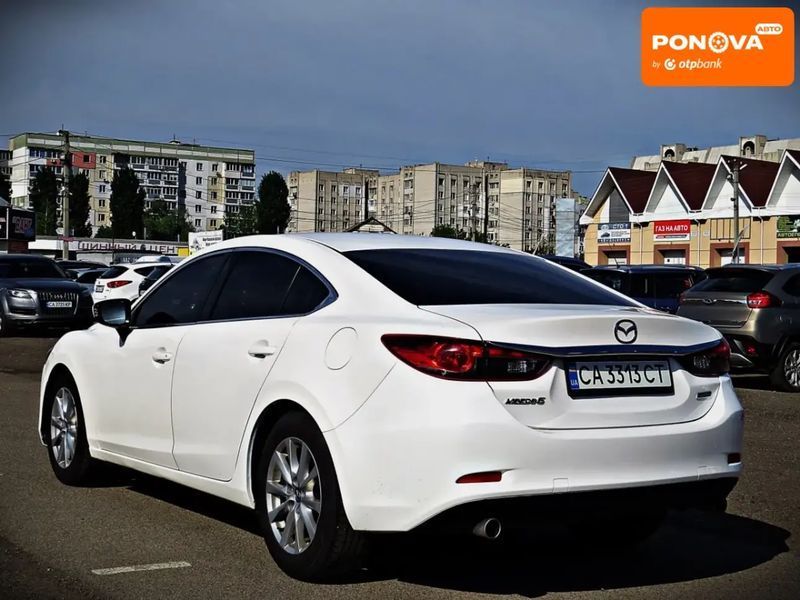 Mazda 6, 2014 р., Бензин, 172 тис. км, Седан, Білий, Черкаси AT-10417707 фото
