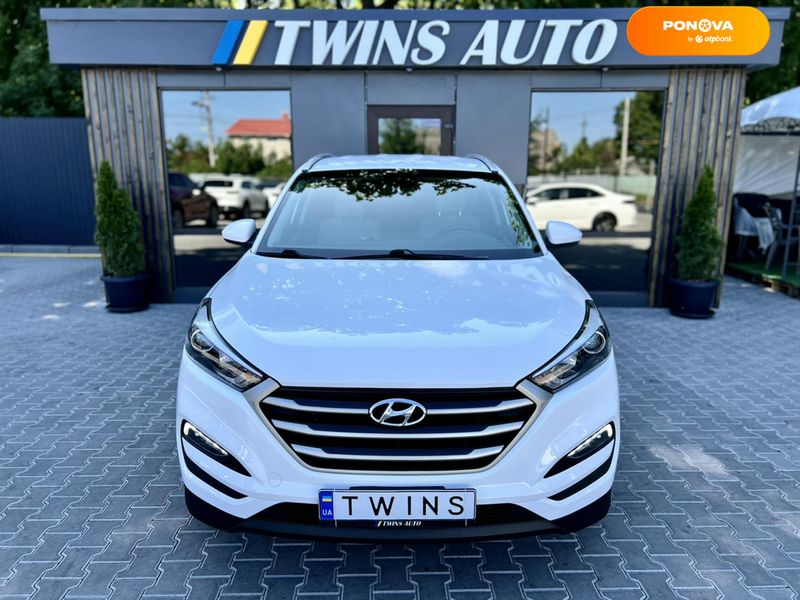 Hyundai Tucson, 2017, Бензин, 2 л., 96 тис. км, Позашляховик / Кросовер, Білий, Одеса 49508 фото