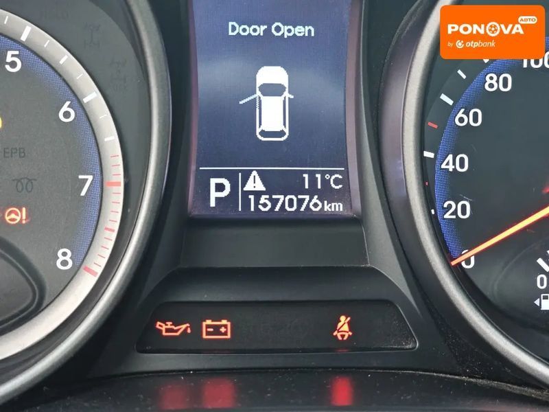 Hyundai Santa FE, 2013 р., Газ пропан-бутан / Бензин, 157 тис. км, Позашляховик / Кросовер, Чорний, Кам'янське (Дніпродзержинськ) AT-10405616 фото