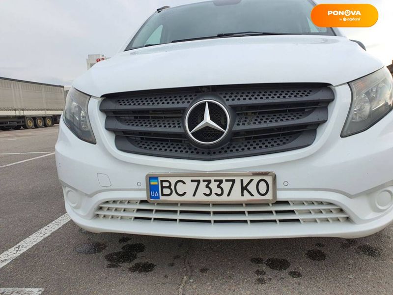 Mercedes-Benz Vito, 2015, Дизель, 2.1 л., 350 тыс. км, Минивен, Белый, Львов Cars-Pr-66385 фото