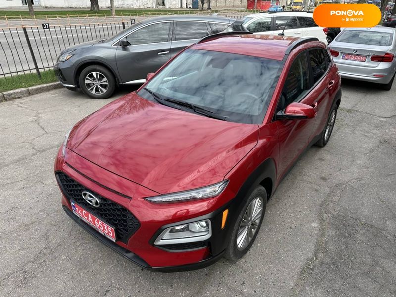 Hyundai Kona, 2020, Бензин, 2 л., 18 тис. км, Позашляховик / Кросовер, Червоний, Полтава Cars-Pr-63715 фото