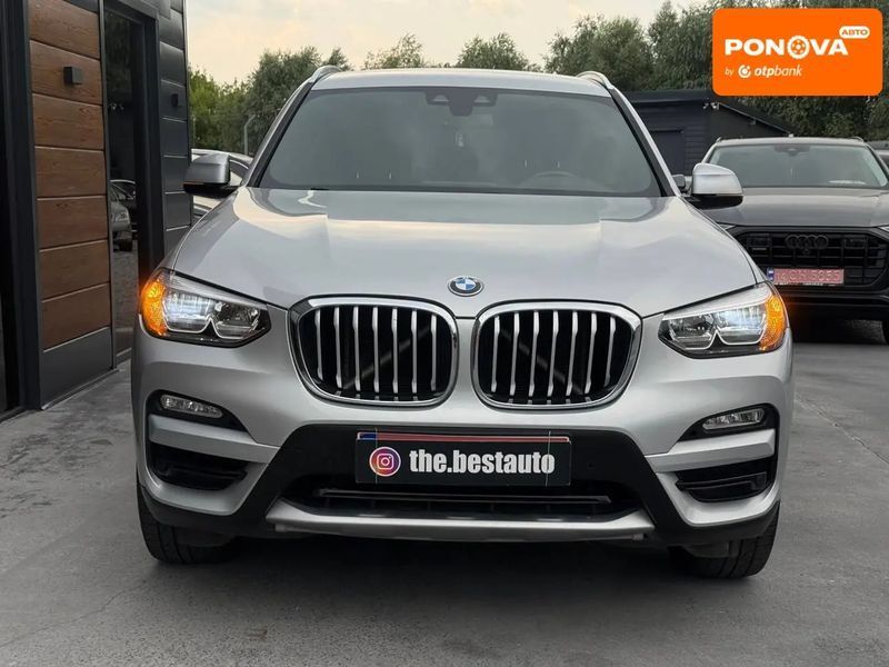 BMW X3, 2018 р., Бензин, 125 тис. км, Позашляховик / Кросовер, Сірий, Рівне AT-10422036 фото