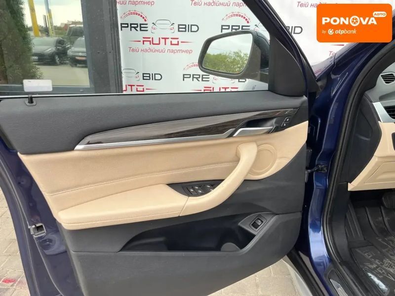 BMW X1, 2016 р., Бензин, 137 тис. км, Позашляховик / Кросовер, Синій, Львів AT-10400867 фото