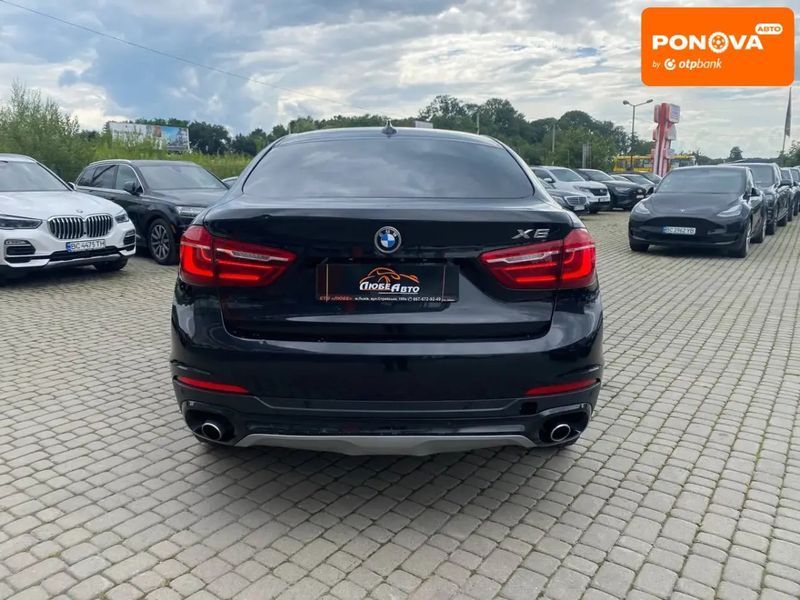 BMW X6, 2016 р., Бензин, 179 тис. км, Позашляховик / Кросовер, Чорний, Львів AT-10400914 фото
