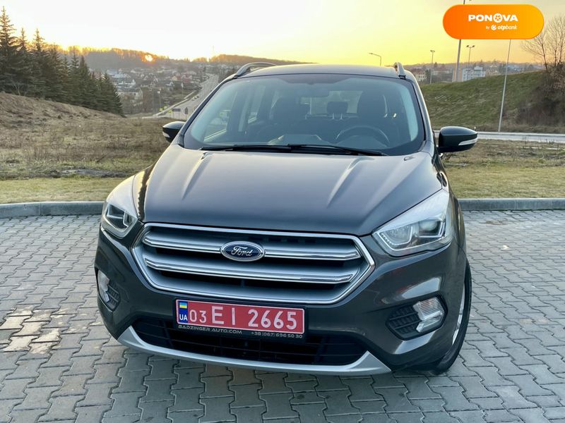 Ford Kuga, 2018, Дизель, 2 л., 167 тыс. км, Внедорожник / Кроссовер, Серый, Тернополь Cars-Pr-68361 фото