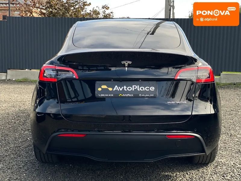 Tesla Model Y, 2022 р., Електро, 224 тис. км, Позашляховик / Кросовер, Чорний, Луцьк AT-10402839 фото