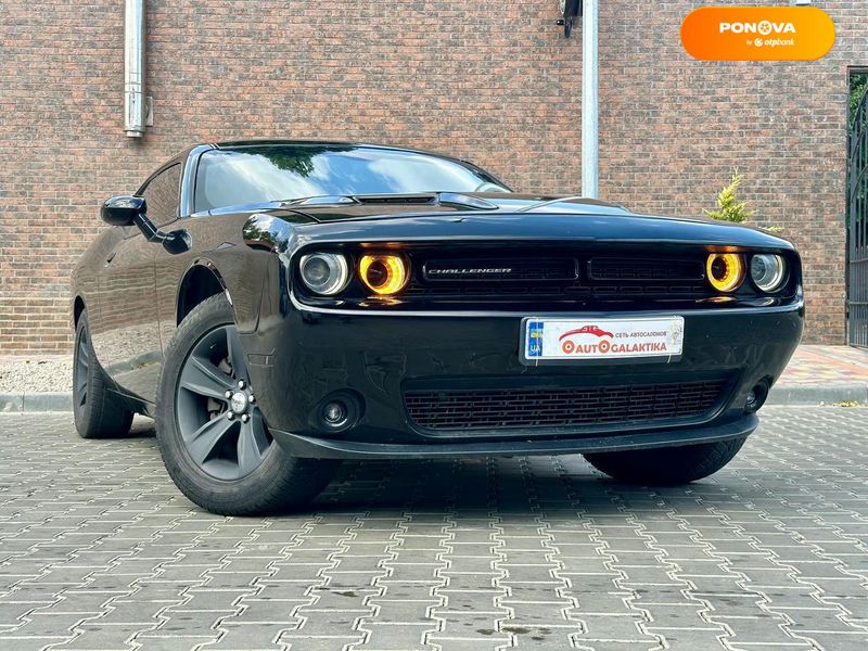 Dodge Challenger, 2015, Бензин, 3.6 л., 190 тис. км, Купе, Чорний, Одеса 110752 фото