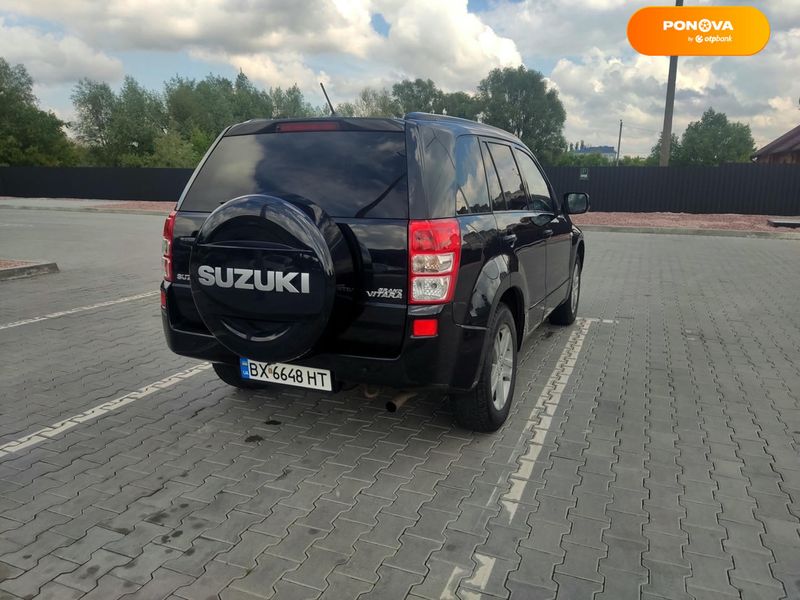 Suzuki Grand Vitara, 2008, Газ пропан-бутан / Бензин, 2 л., 205 тис. км, Позашляховик / Кросовер, Чорний, Хмельницький Cars-Pr-60743 фото