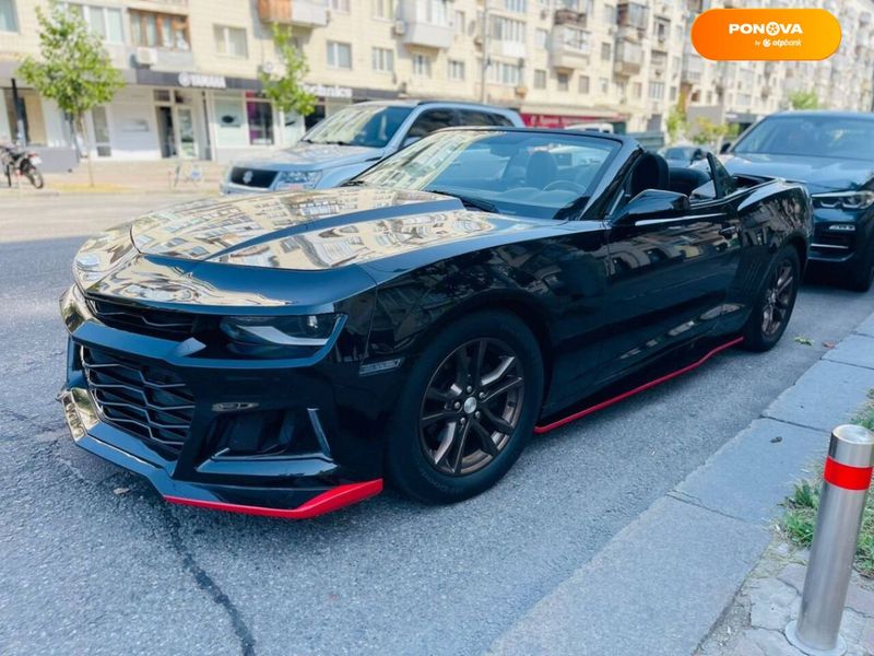 Chevrolet Camaro, 2015, Бензин, 3.56 л., 157 тыс. км, Кабриолет, Чорный, Киев Cars-Pr-63650 фото