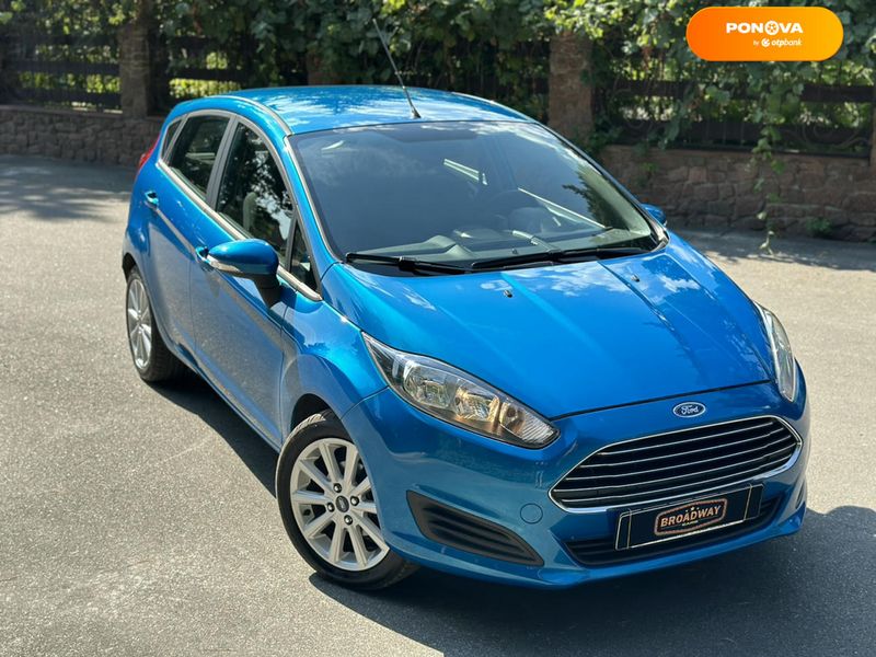 Ford Fiesta, 2015, Бензин, 1 л., 45 тис. км, Хетчбек, Синій, Київ 111321 фото