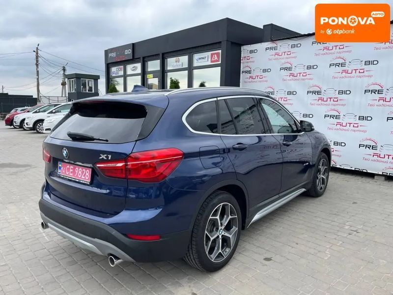 BMW X1, 2016 р., Бензин, 137 тис. км, Позашляховик / Кросовер, Синій, Львів AT-10400867 фото