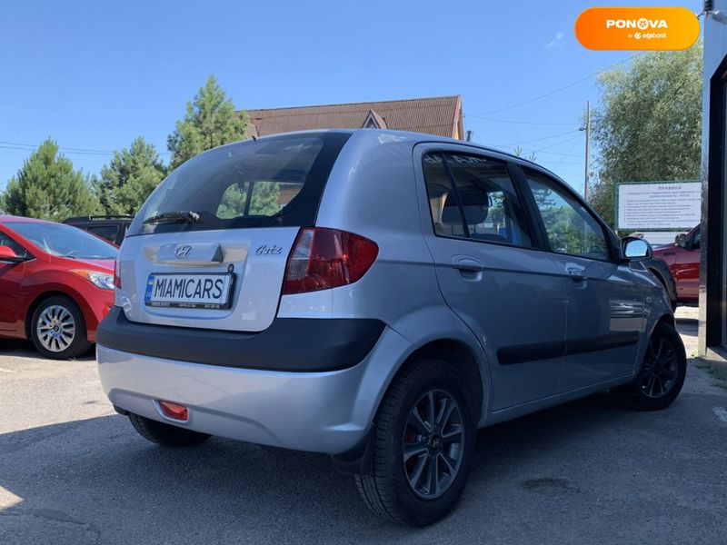 Hyundai Getz, 2007, Бензин, 1.4 л., 162 тис. км, Хетчбек, Сірий, Харків 103445 фото