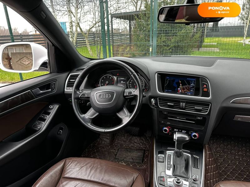 Audi Q5, 2015, Бензин, 2 л., 210 тис. км, Позашляховик / Кросовер, Білий, Стрий 25670 фото