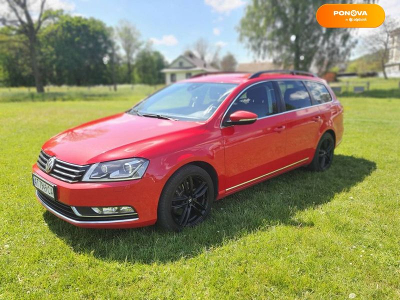 Volkswagen Passat, 2014, Дизель, 2 л., 326 тыс. км, Универсал, Красный, Коломыя Cars-Pr-69020 фото