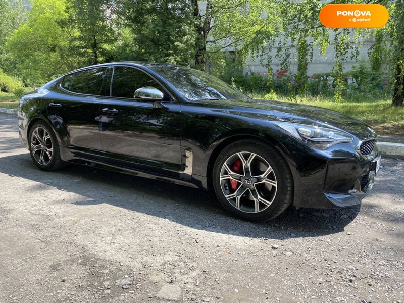 Kia Stinger, 2018, Дизель, 2.2 л., 116 тыс. км, Фастбек, Чорный, Луцк Cars-Pr-64010 фото