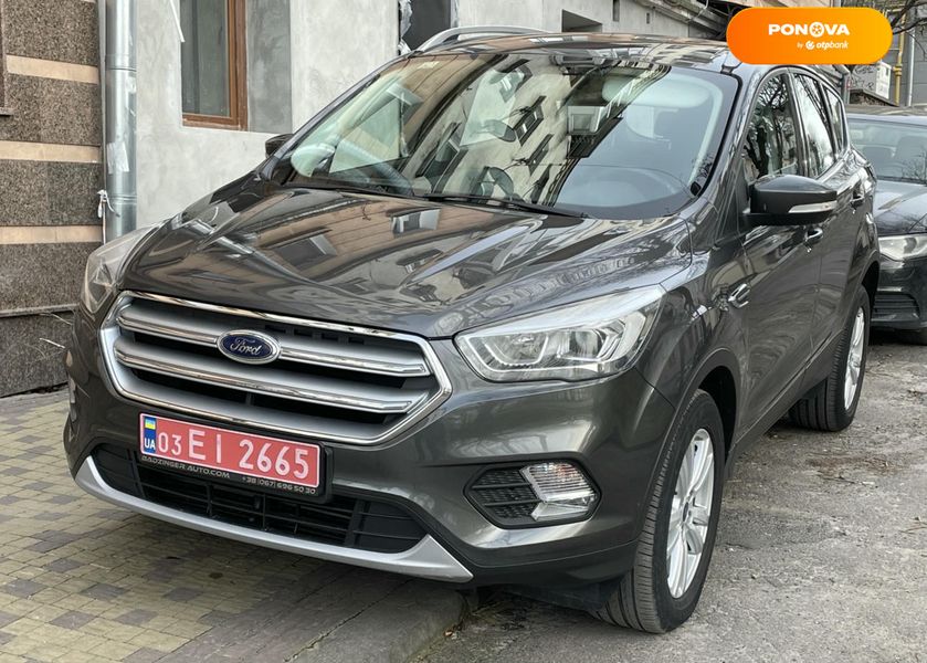 Ford Kuga, 2018, Дизель, 2 л., 167 тыс. км, Внедорожник / Кроссовер, Серый, Тернополь Cars-Pr-68361 фото