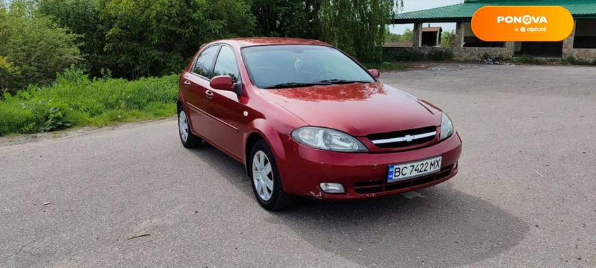 Chevrolet Lacetti, 2007, Дизель, 1.99 л., 191 тис. км, Хетчбек, Червоний, Буськ Cars-Pr-66099 фото