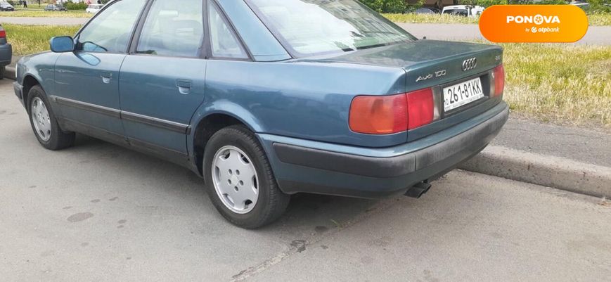 Audi 100, 1992, Бензин, 2.8 л., 195 тыс. км, Седан, Зеленый, Киев Cars-Pr-65685 фото