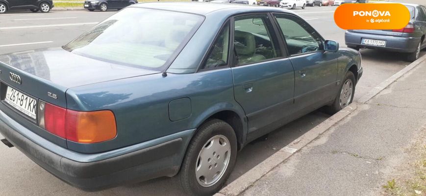 Audi 100, 1992, Бензин, 2.8 л., 195 тыс. км, Седан, Зеленый, Киев Cars-Pr-65685 фото